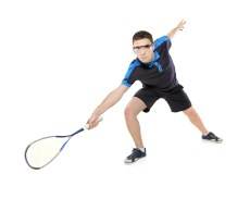 racquet ball player