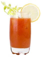 tomato juice and celery